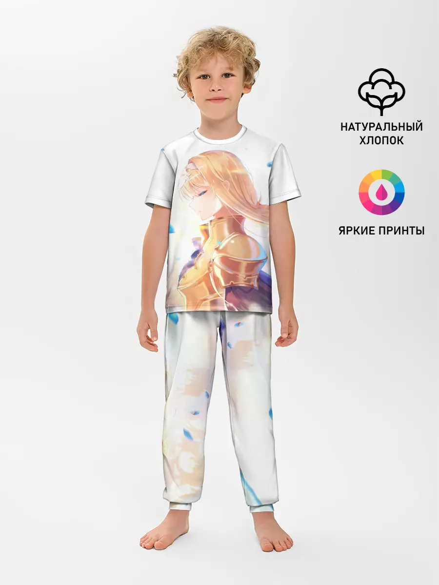 Детская пижама с брюками / Алисизация