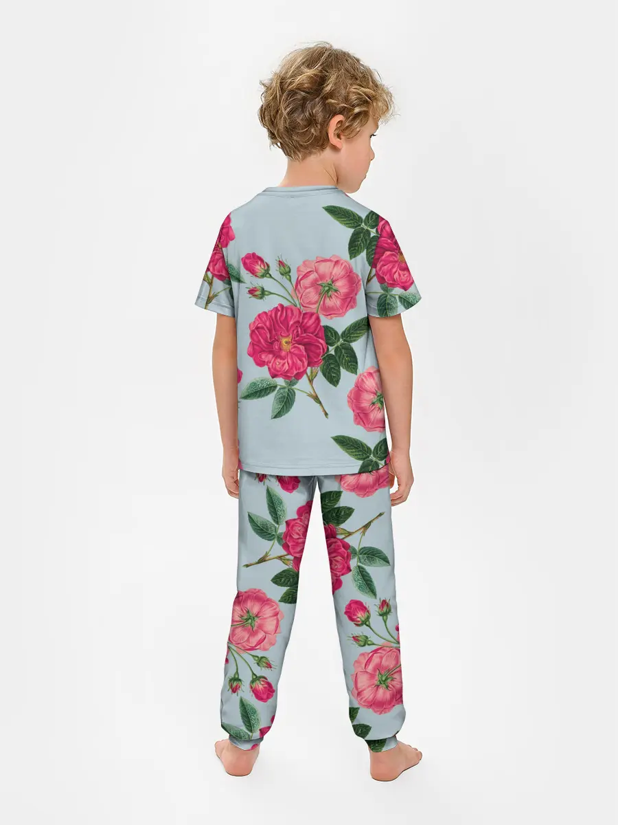 Детская пижама с брюками / Чайная роза