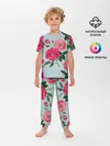 Детская пижама с брюками / Чайная роза