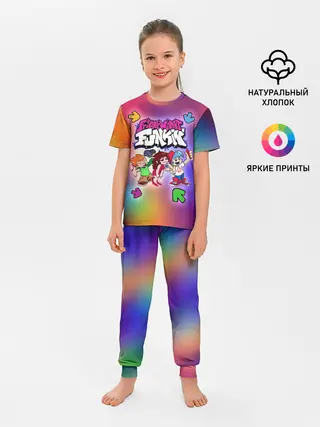 Детская пижама с брюками / Friday Night Funkin