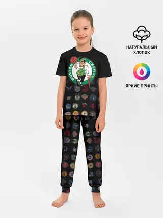 Детская пижама с брюками / Boston Celtics