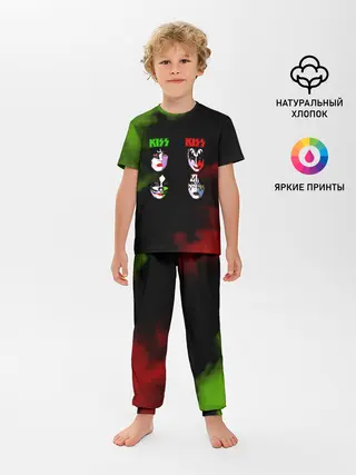 Детская пижама с брюками / Kiss