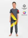 Детская пижама с брюками / Gray Yellow Style