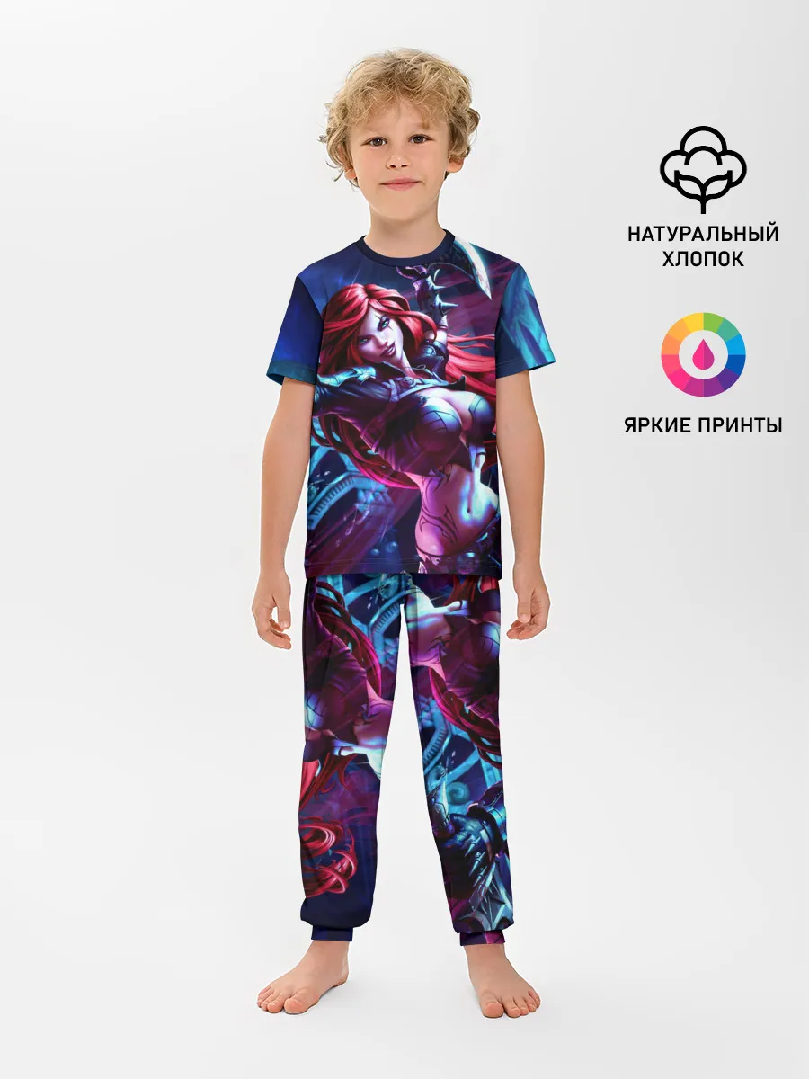 Детская пижама с брюками / Катарина League of legends