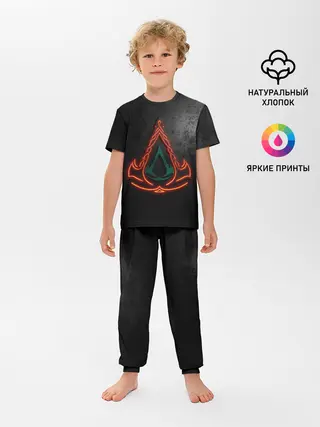 Детская пижама с брюками / Assassins Creed Valhalla