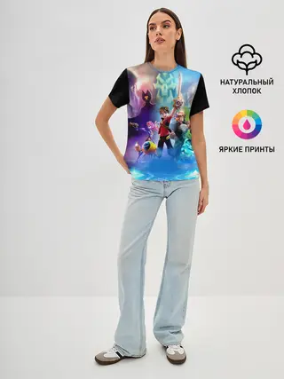 Женская базовая футболка / Zak _