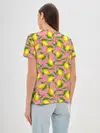 Женская базовая футболка / Лимоны паттерн