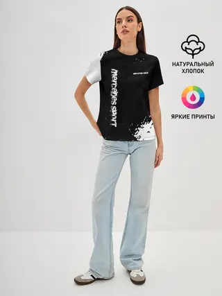 Женская базовая футболка / AMG SPORT