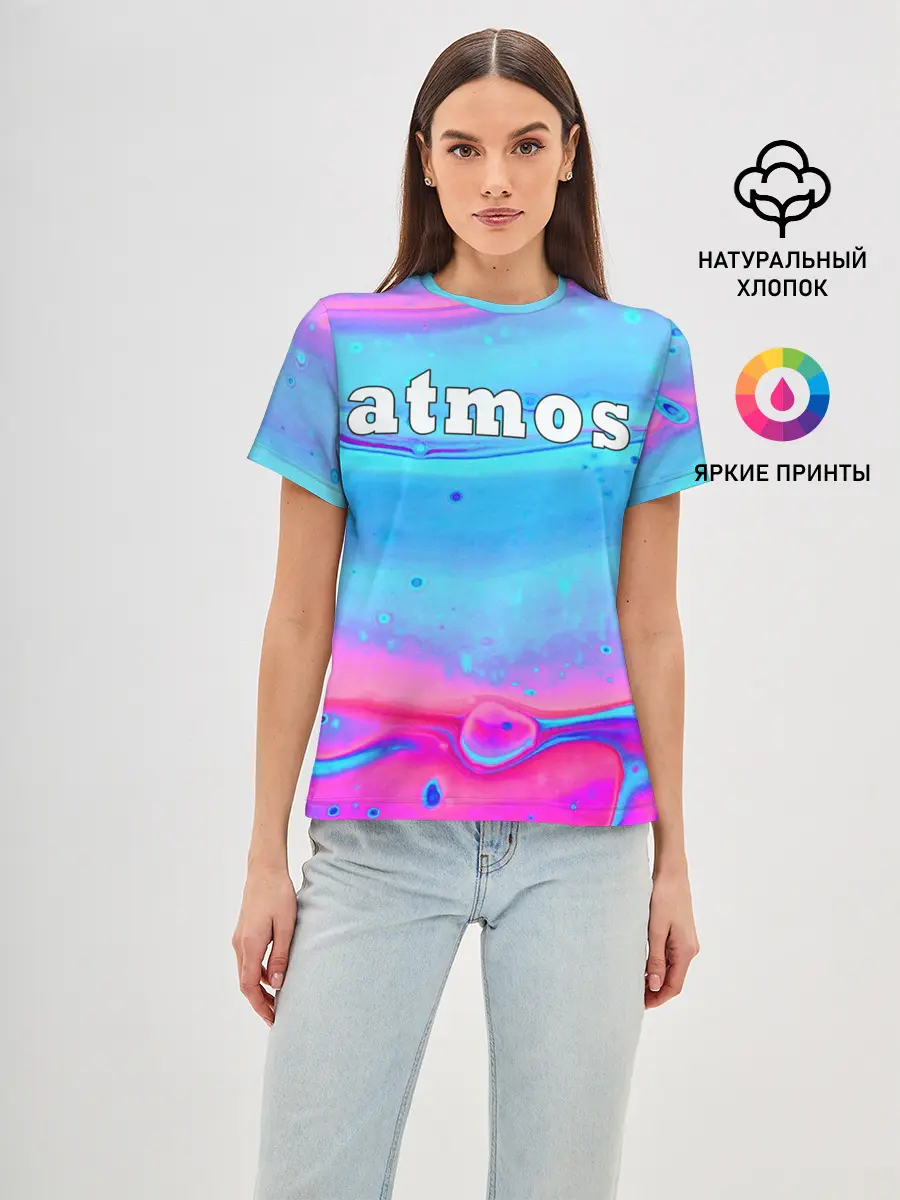 Женская базовая футболка / Атмосфера