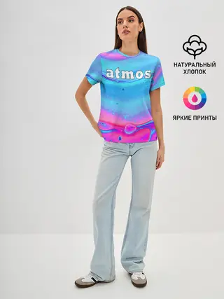 Женская базовая футболка / Атмосфера