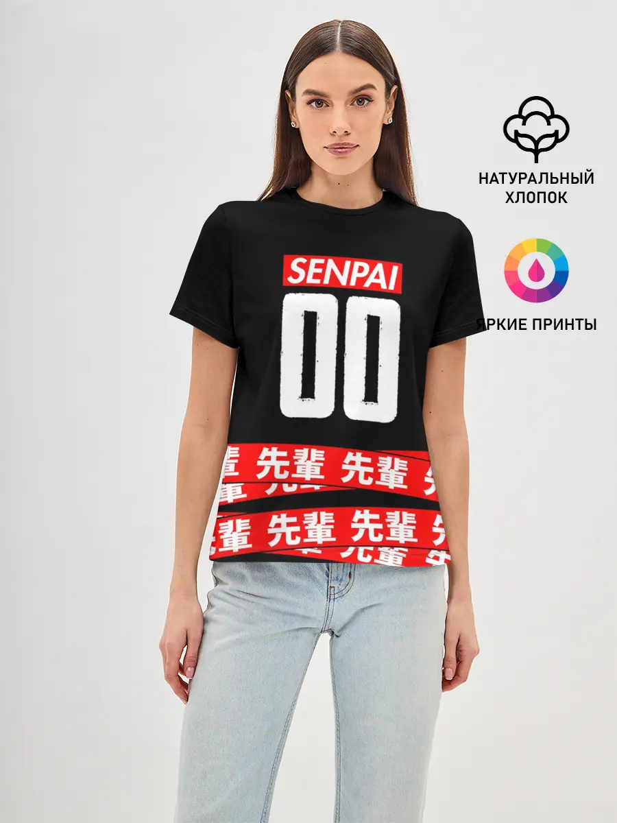 Женская базовая футболка / Anime