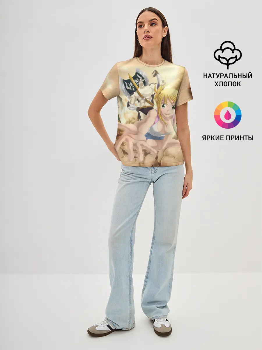 Женская базовая футболка / Люси и Телец