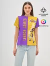 Женская базовая футболка / Леброн NBA