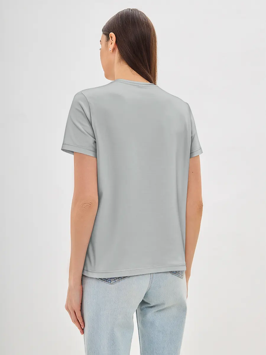 Женская базовая футболка / Hard story