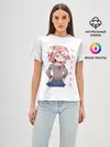 Женская базовая футболка / Doki Doki NATSUKI