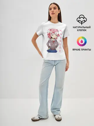 Женская базовая футболка / Doki Doki NATSUKI