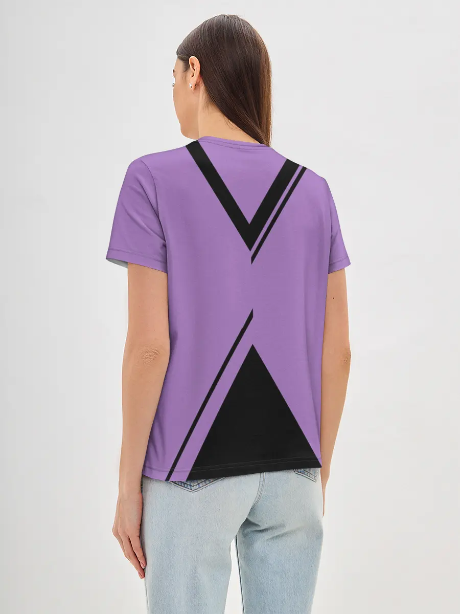 Женская базовая футболка / леброн джеймс