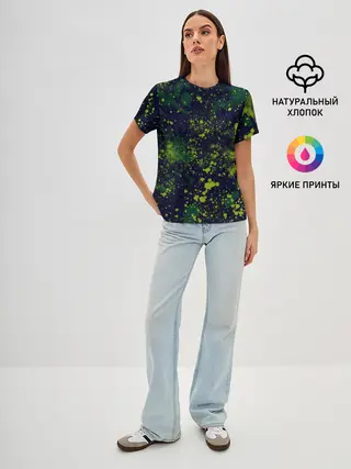 Женская базовая футболка / Camouflage