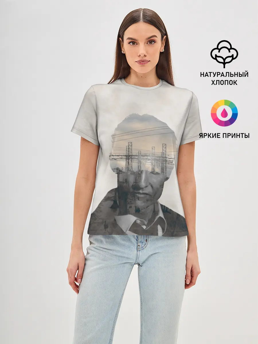 Женская базовая футболка / True Detective