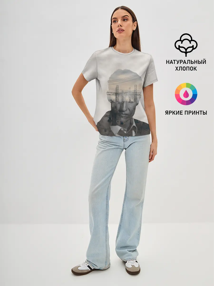 Женская базовая футболка / True Detective