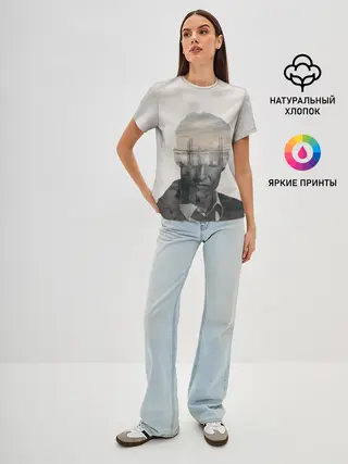 Женская базовая футболка / True Detective