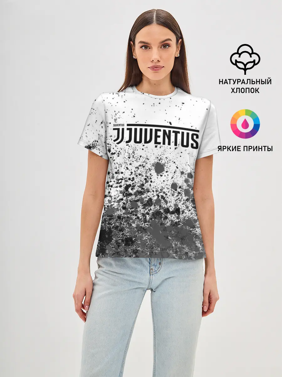 Женская базовая футболка / JUVENTUS / ЮВЕНТУС