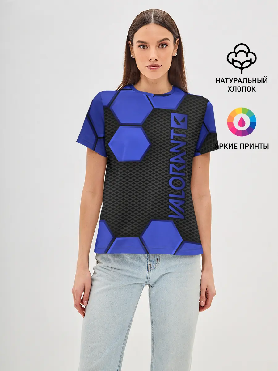 Женская базовая футболка / Valorant