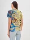Женская базовая футболка / Цветные абстрактные пятна