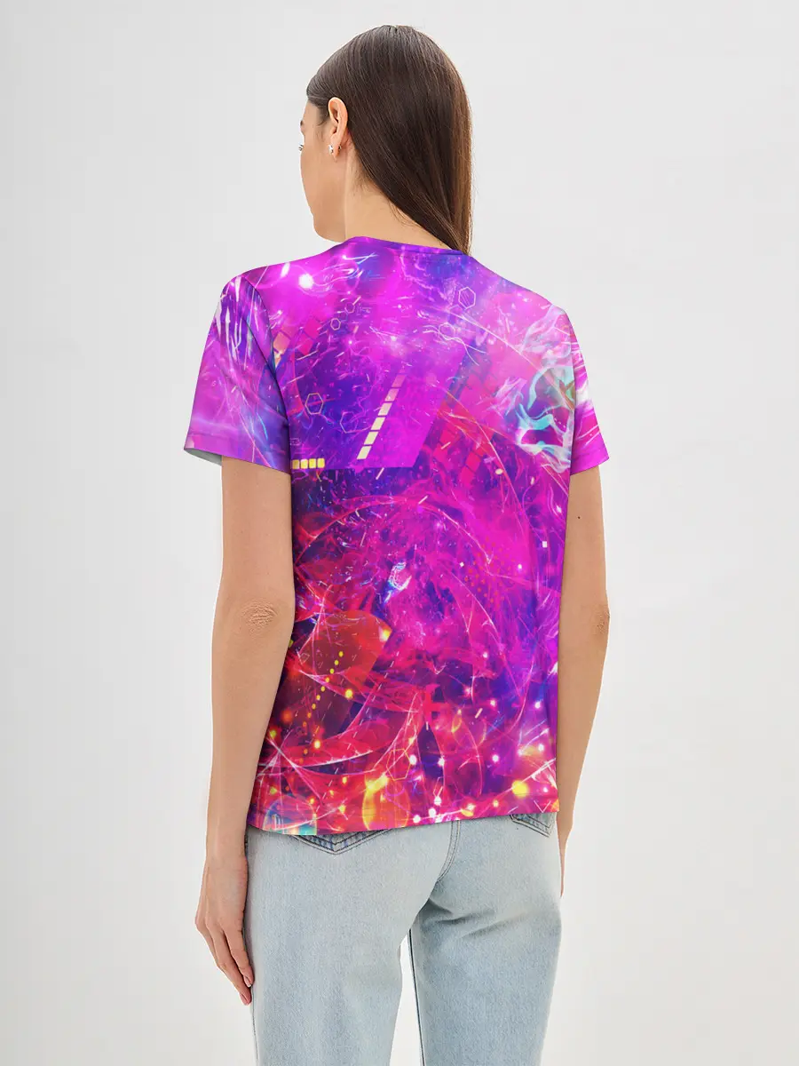 Женская базовая футболка / ABSTRACT