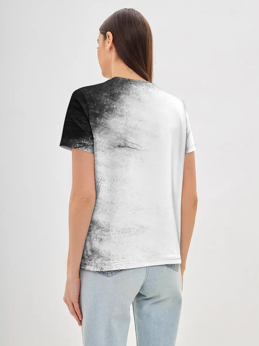 Женская базовая футболка / Шоё Хината удар сверху Haikyuu!!