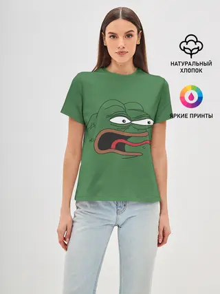 Женская базовая футболка / Pepe skin