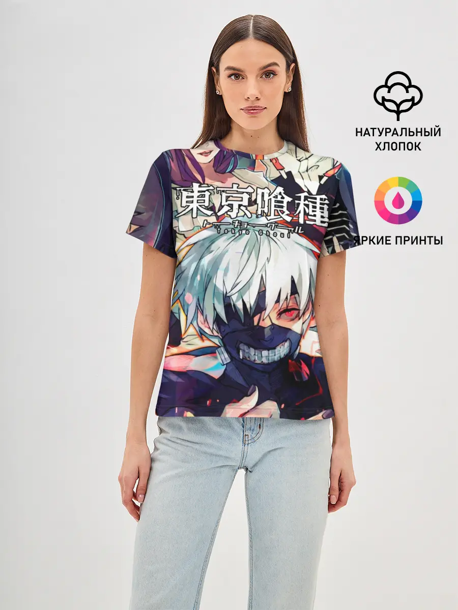 Женская базовая футболка / Tokyo Ghoul