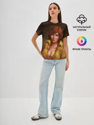 Женская базовая футболка / ЭЙПРИЛ