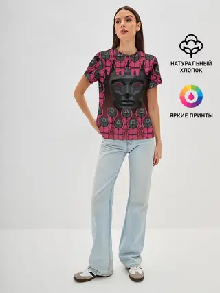 Женская базовая футболка / ВЕДУЩИЙ С ОХРАННОЙ | GUARDS