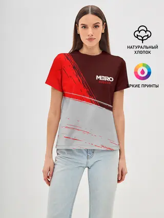 Женская базовая футболка / METRO EXODUS / МЕТРО ИСХОД