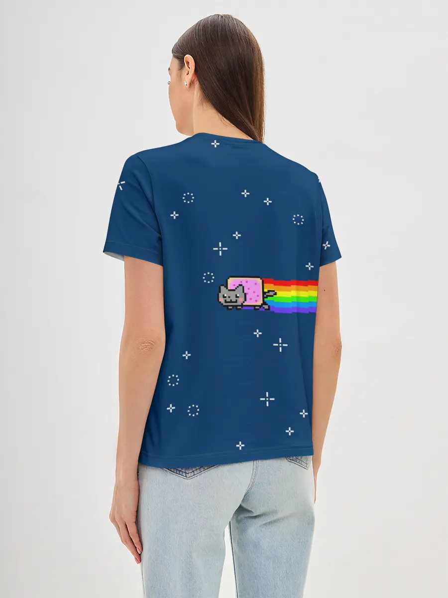 Женская базовая футболка / Нянкот