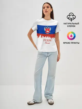 Женская базовая футболка / Perm