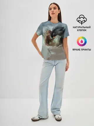 Женская базовая футболка / Верные друзья