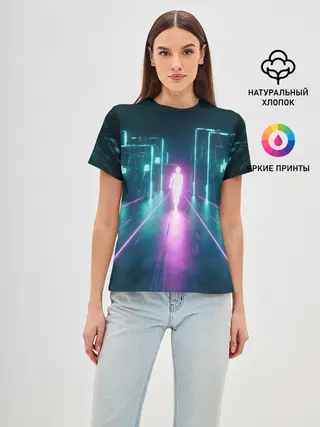 Женская базовая футболка / OutRun