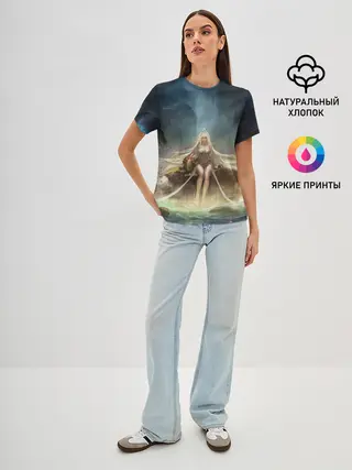 Женская базовая футболка / League of legends