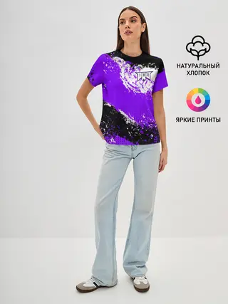 Женская базовая футболка / pro100