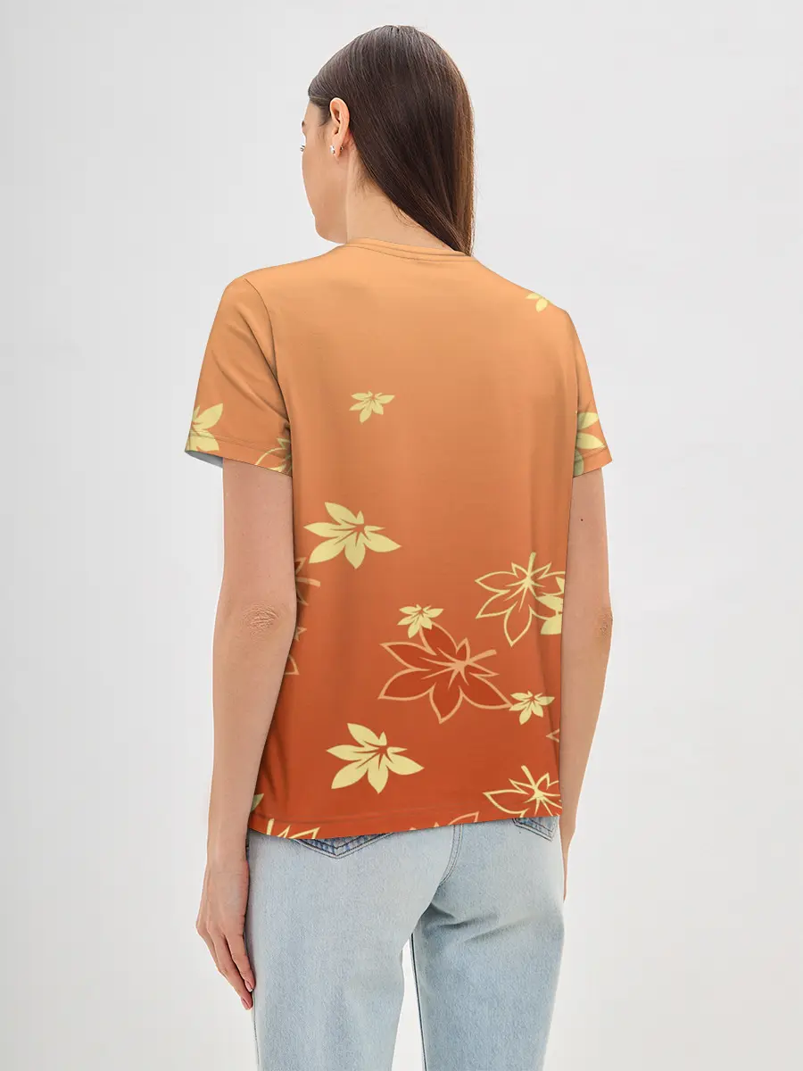 Женская базовая футболка / КАДЗУХА | KAZUHA | КРАСНЫЙ КЛЕН