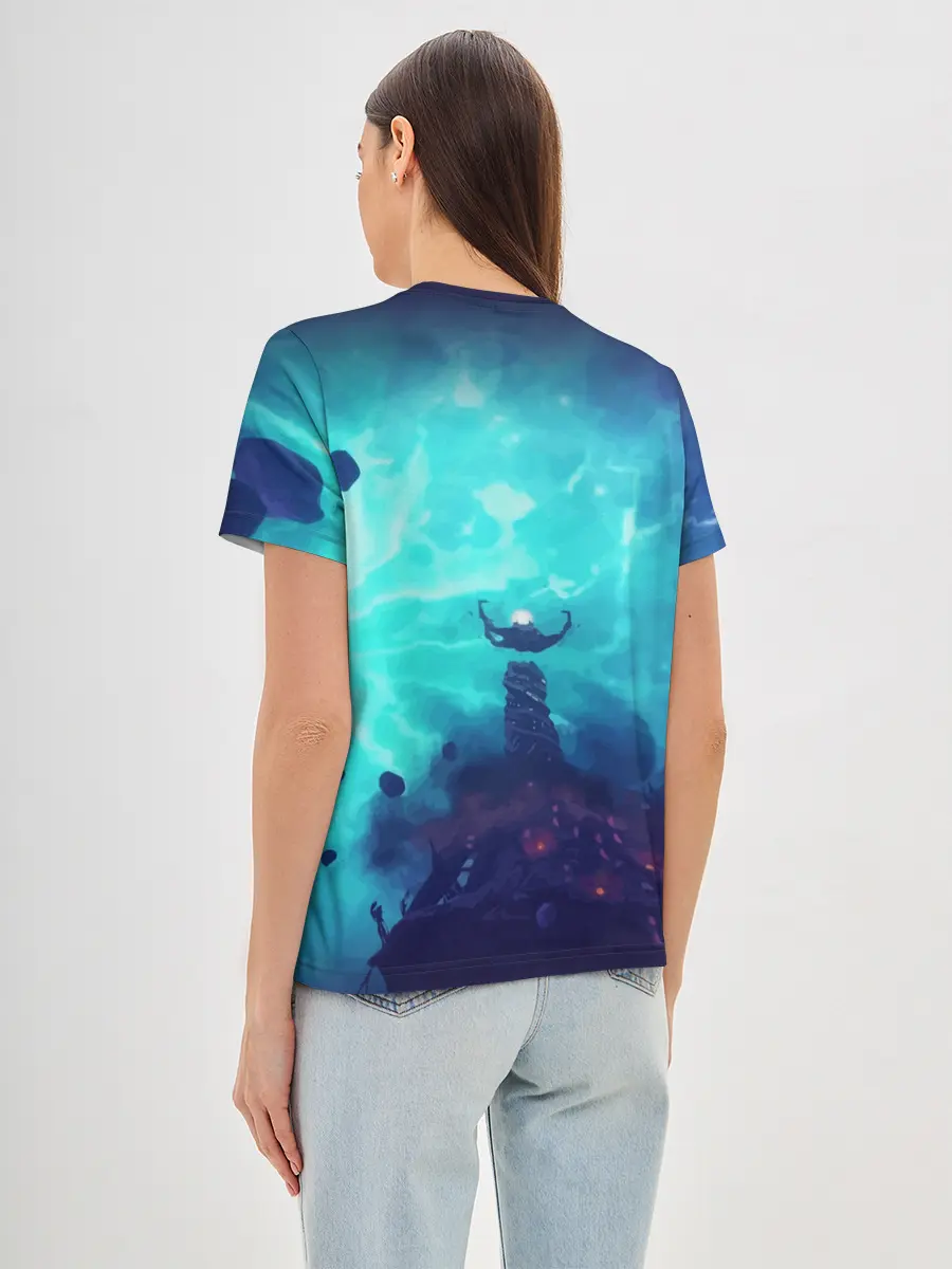 Женская базовая футболка / HALF-LIFE - Black Mesa: XEN