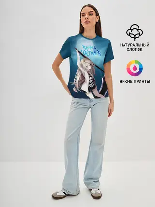 Женская базовая футболка / Рейчел Гарднер