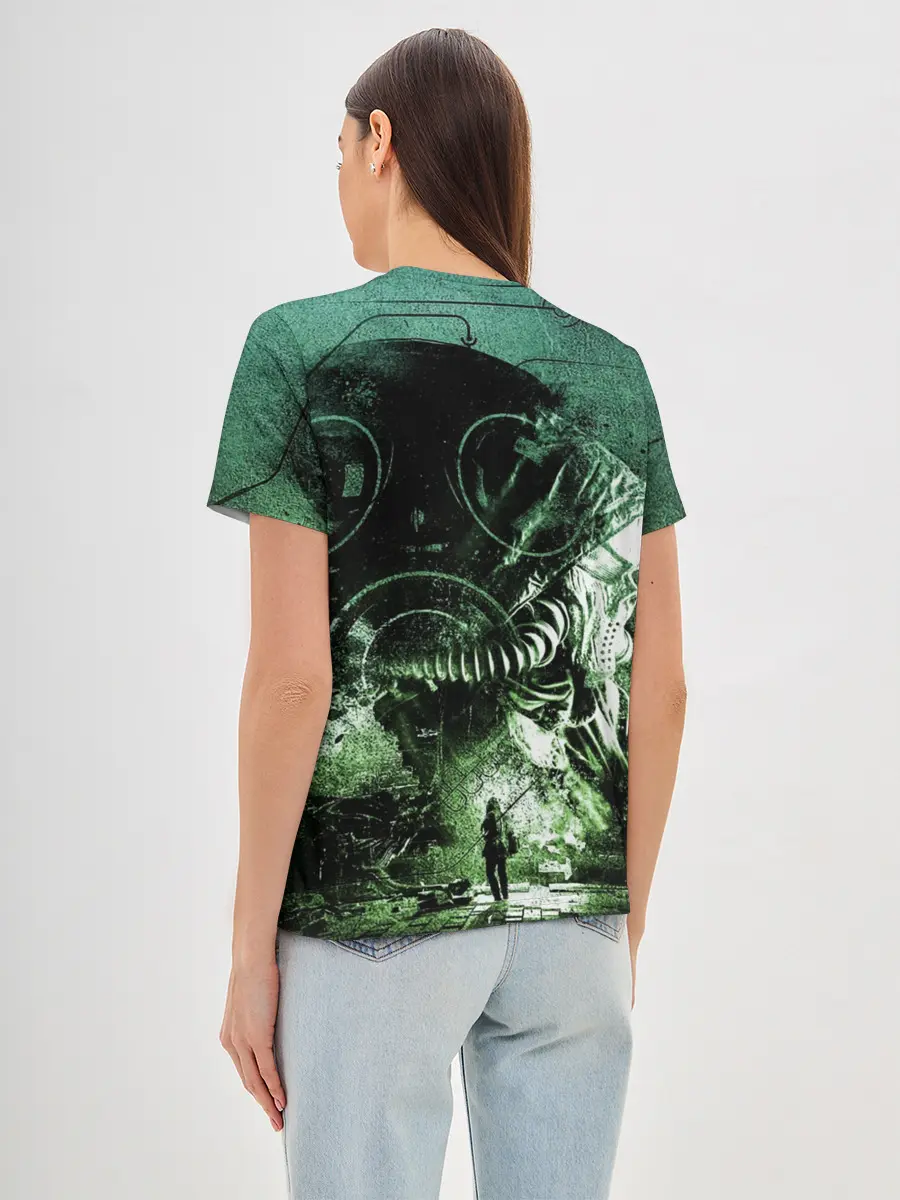 Женская базовая футболка / Chernobylite