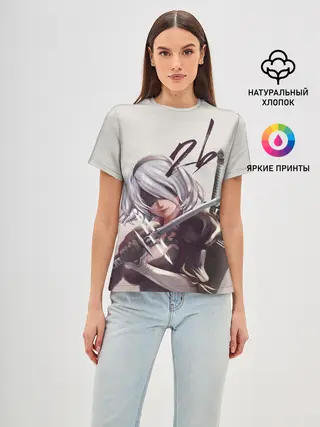 Женская базовая футболка / 2b