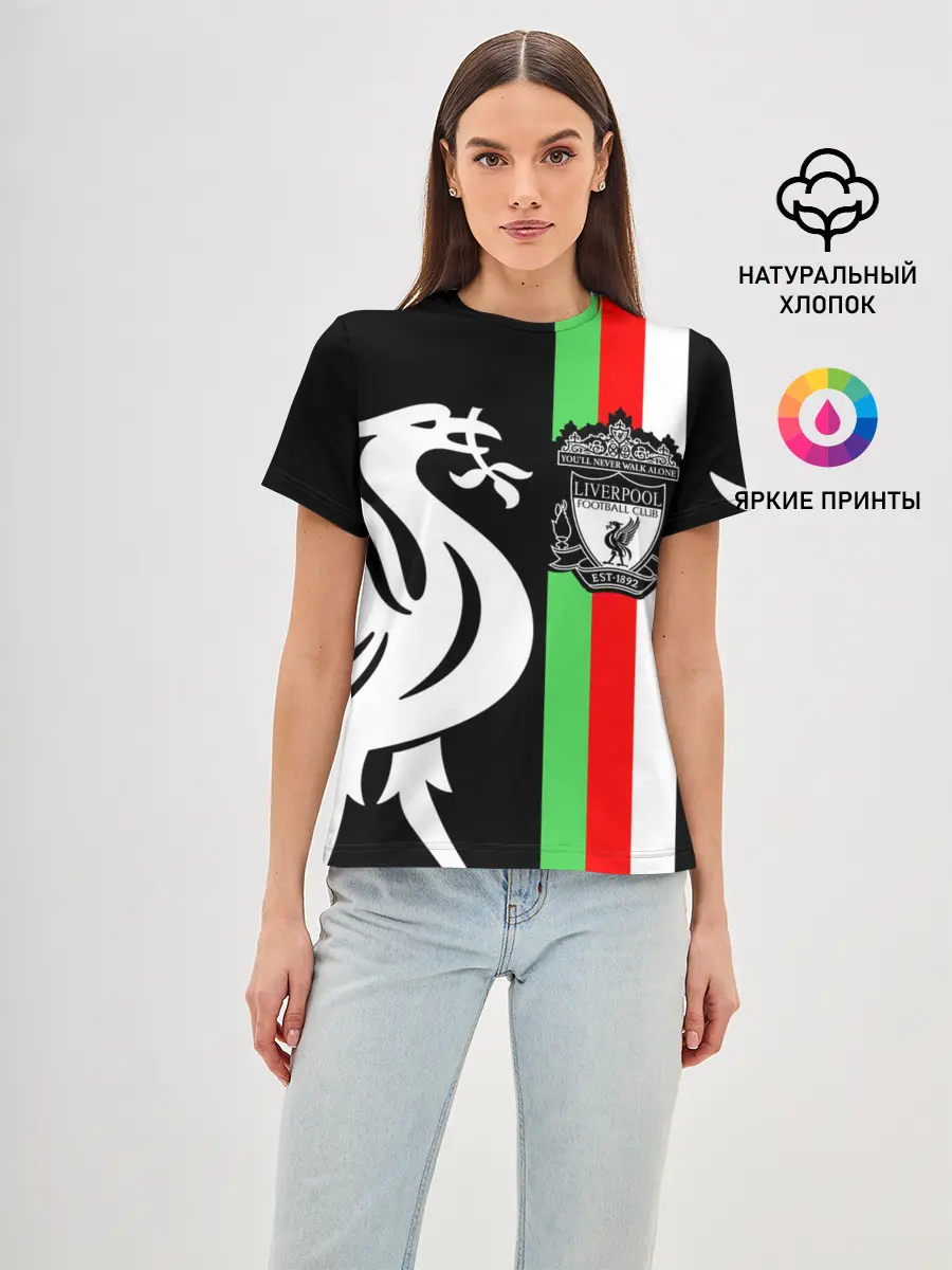 Женская базовая футболка / Liverpool