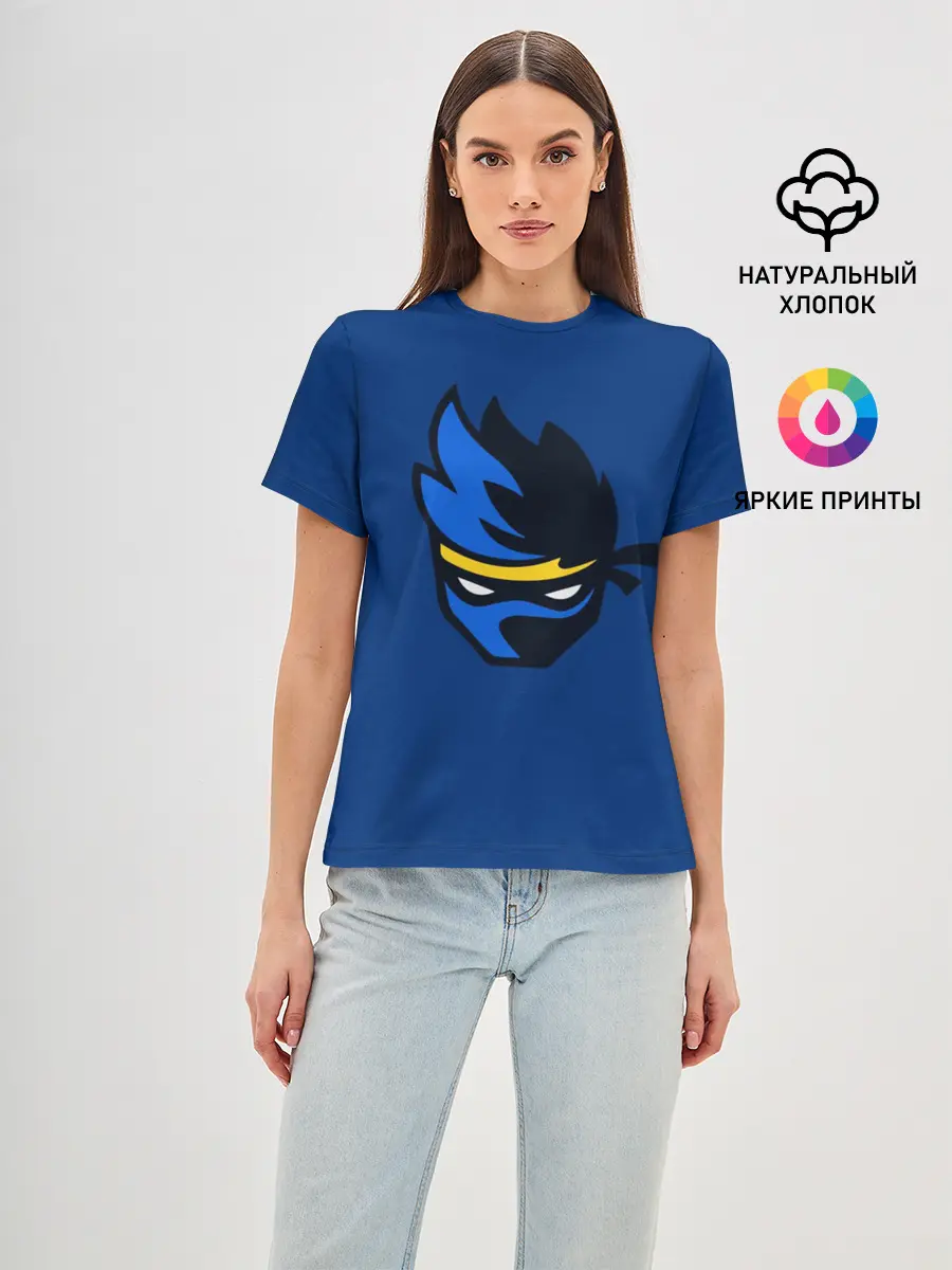 Женская базовая футболка / Ninja streamer