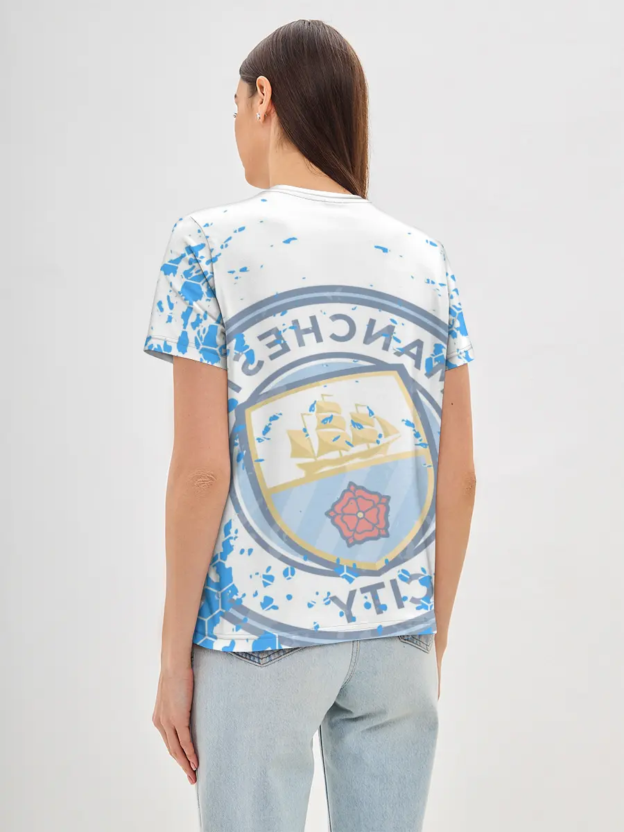 Женская базовая футболка / СЕРХИО АГУЭРО / SERGIO AGUERO