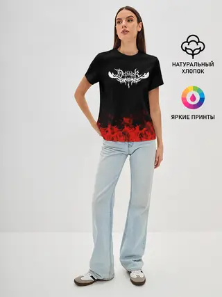 Женская базовая футболка / Dethklok